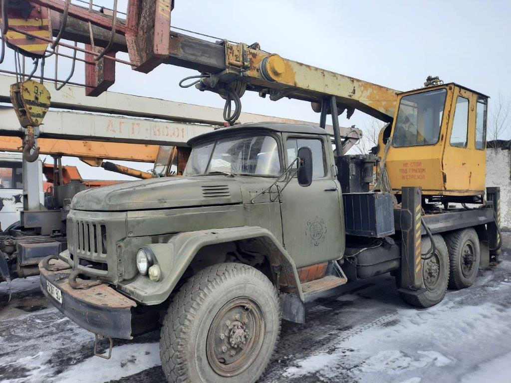 Реализация неликвидов | КРАНОВО-БУРИЛЬНАЯ СПЕЦИАЛЬНАЯ МАШИНА СКБМ-1 НА БАЗЕ  ЗИЛ-131 S 787 BR